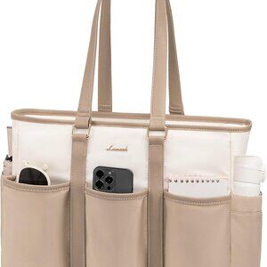 Teacher Tote Nurse Bag for Women Work, 15.6 Inch Laptop Bag for Women With Large